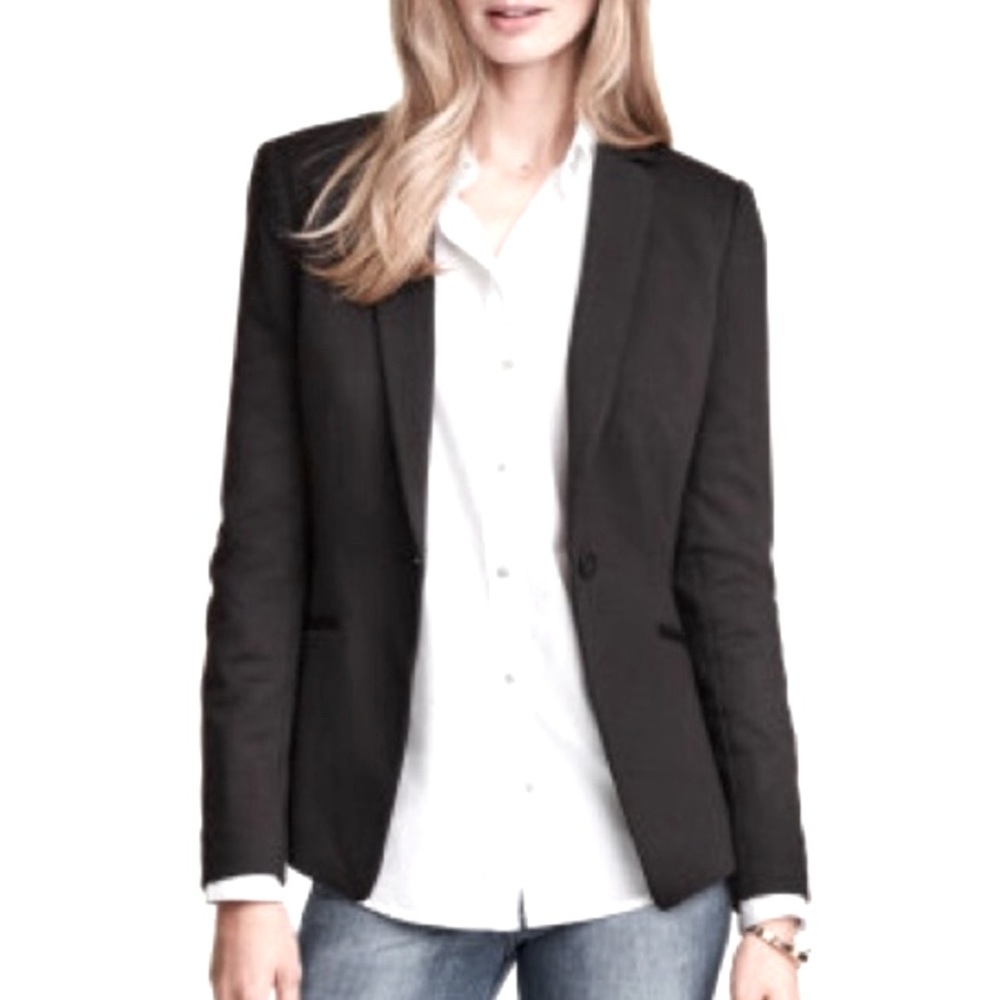 H&M - Women’s Black Blazer - Size 8